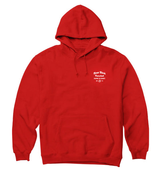 TBF hoodie red
