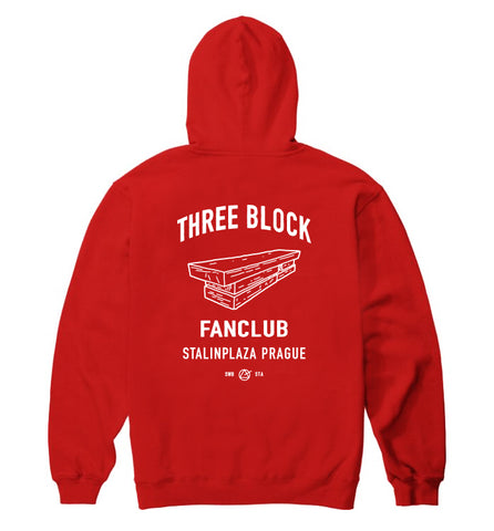 TBF hoodie red
